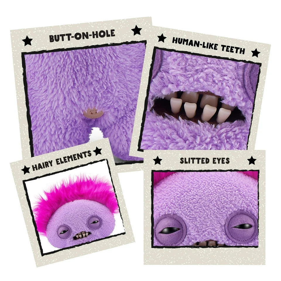 Fuggler Hairy : Morado Peludo (Peluche)