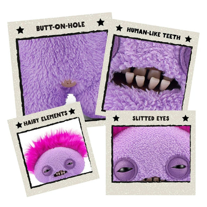 Fuggler Hairy : Morado Peludo (Peluche)