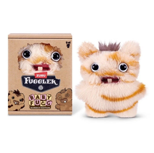 Fuggler Baby Screech : Naranja Café (Peluche Pequeño)