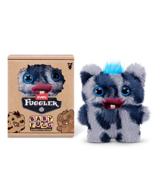 Fuggler Baby Screech : Gris Oscuro (Peluche Pequeño)