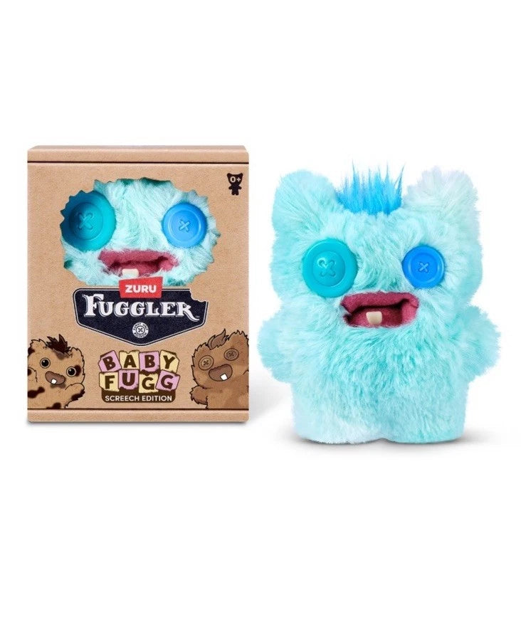 Fuggler Baby Screech : Azul (Peluche Pequeño)