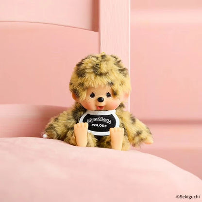 Monchhichi Colors : Atigrado Animal Print (Llavero de Peluche)