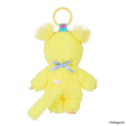 Monchhichi Lollipop : Amarillo (Llavero de Peluche)