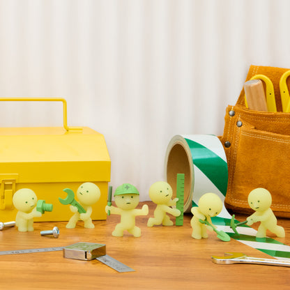 Smiski Construction : Caja Sorpresa (Figura coleccionable)