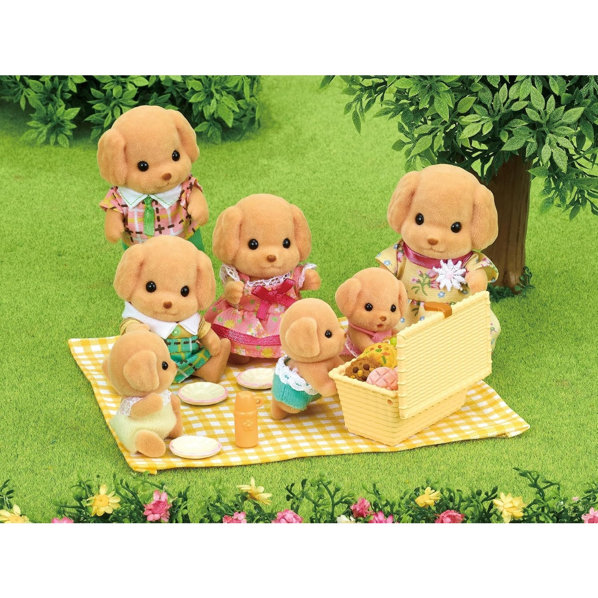 Sylvanian Families Familia : Perro Puddle (Set Completo)