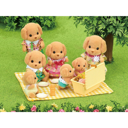 Sylvanian Families Familia : Perro Puddle (Set Completo)