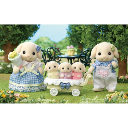 Sylvanian Families Familia : Conejo Flora (Set Completo)
