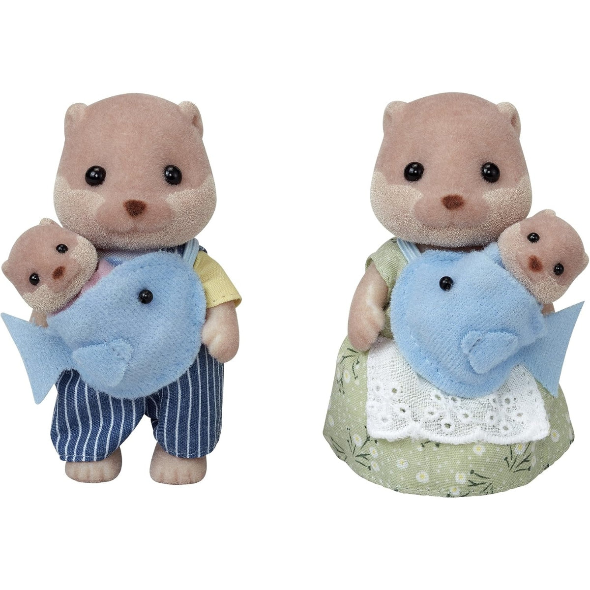 Sylvanian Families Familia : Nutria de Rio (Set Completo)