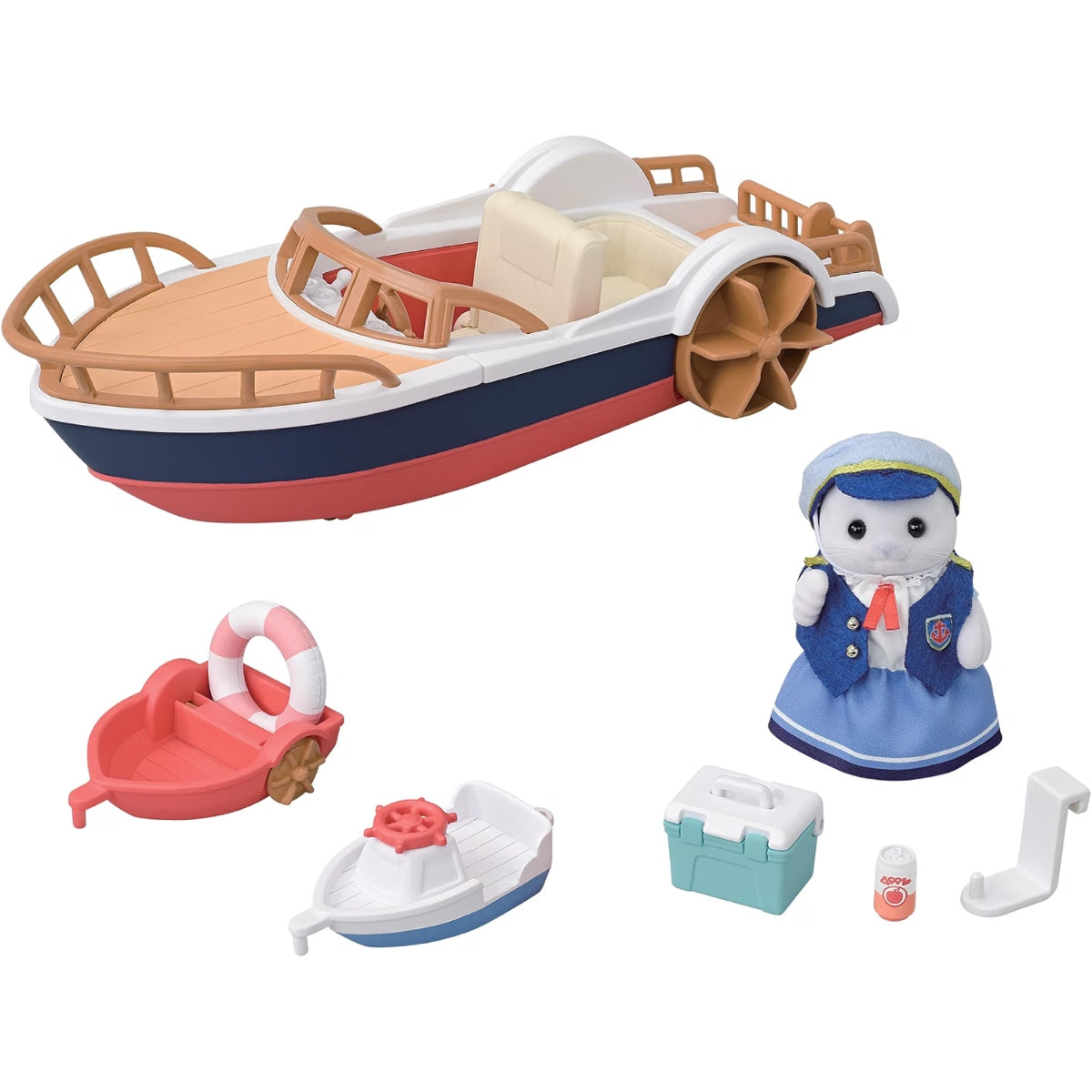 Sylvanian Families : Foca Capitan de Barco (Set Completo)