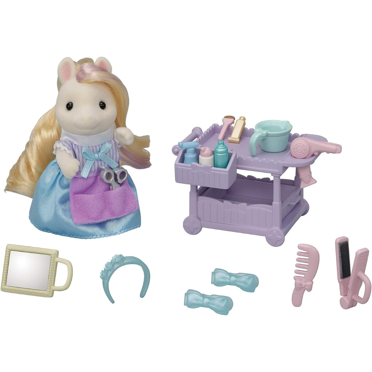 Sylvanian Families : Pony Estilista (Set Completo)