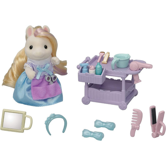 Sylvanian Families : Pony Estilista (Set Completo)