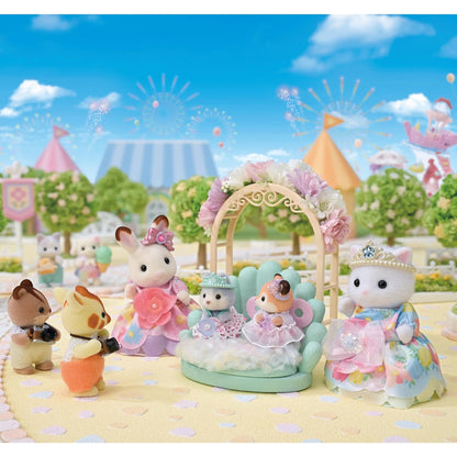 Sylvanian Families Bebés : Princesas de Flores (Set Completo)