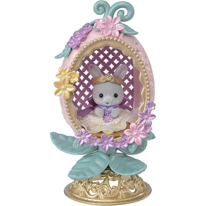 Sylvanian Families : Conejo Gris Huevo (Set Completo)