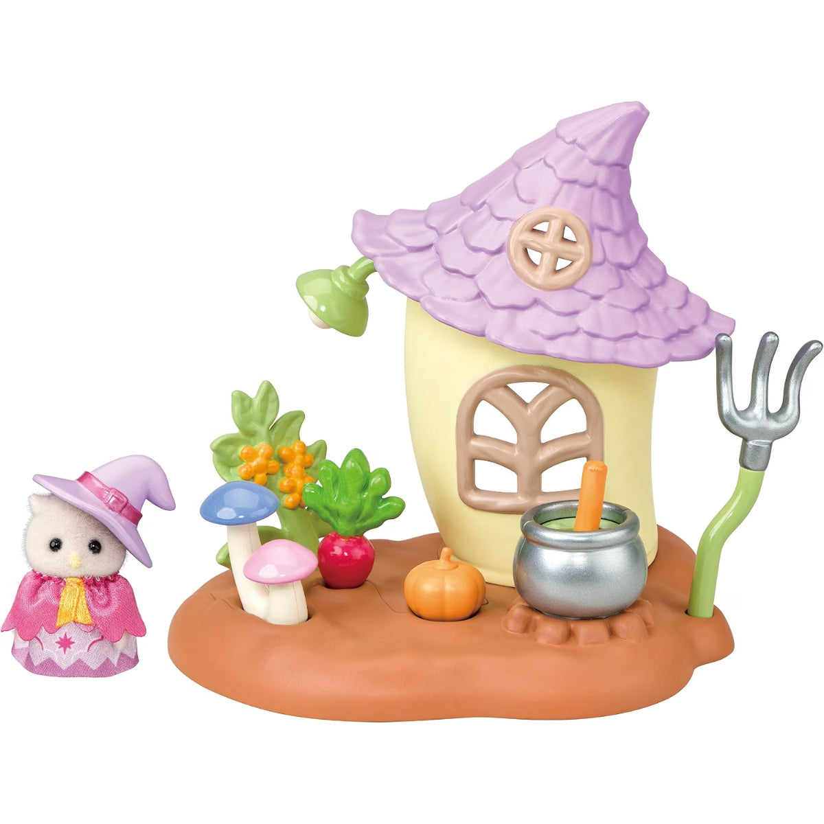 Sylvanian Families : Buho Rosa Jardin (Set Completo)