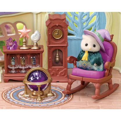 Sylvanian Families : Buho Azul Claro Cuarto (Set Completo)
