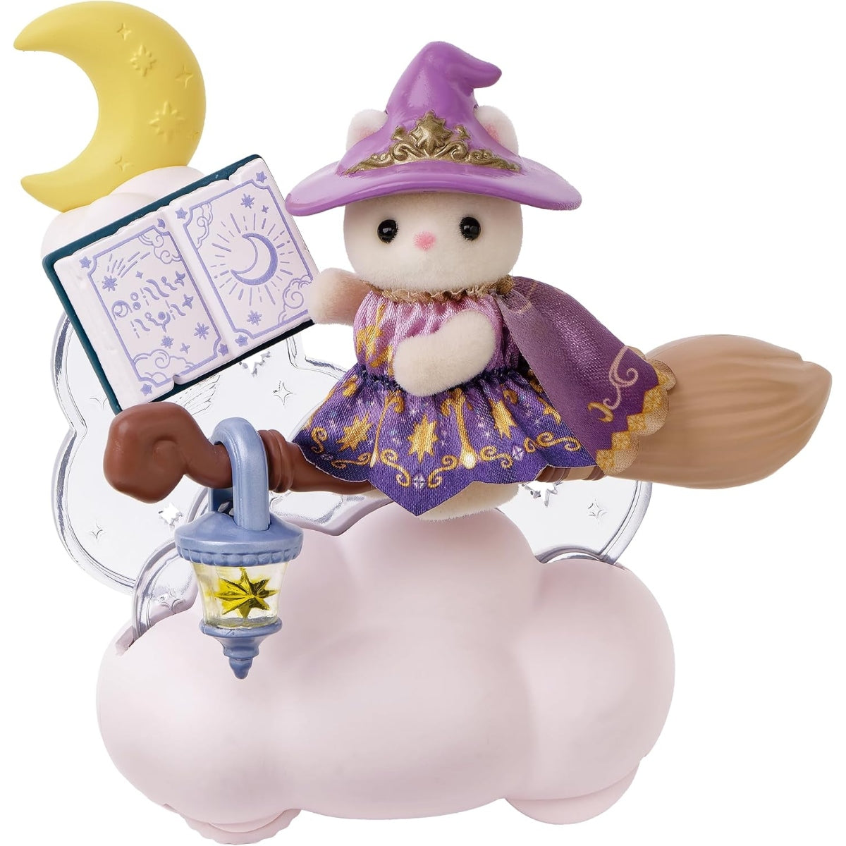 Sylvanian Families : Gato de Seda Brujo (Set Completo)