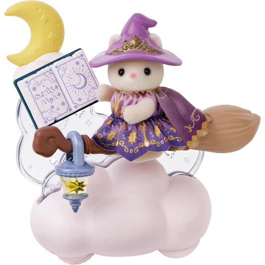Sylvanian Families : Gato de Seda Brujo (Set Completo)