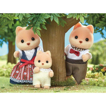 Sylvanian Families Familia : Perro Caramelo (Set Completo)