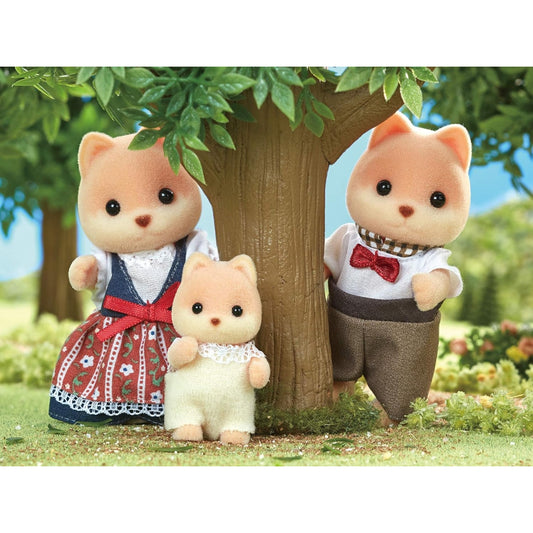Sylvanian Families Familia : Perro Caramelo (Set Completo)