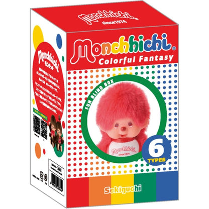 Monchhichi Colors : Caja Sorpresa (Llavero de Peluche)