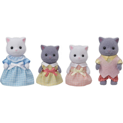 Sylvanian Families Familia : Gatos Persa (Set Completo)
