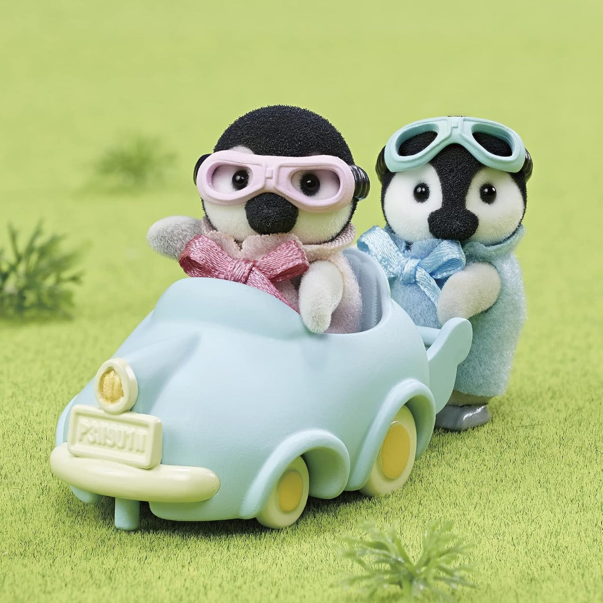 Sylvanian Families Gemelos : Pingüinos (Set Completo)