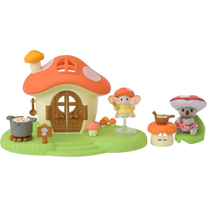 Sylvanian Families Bebés : Casa Hongo Koala Gato (Set Completo)