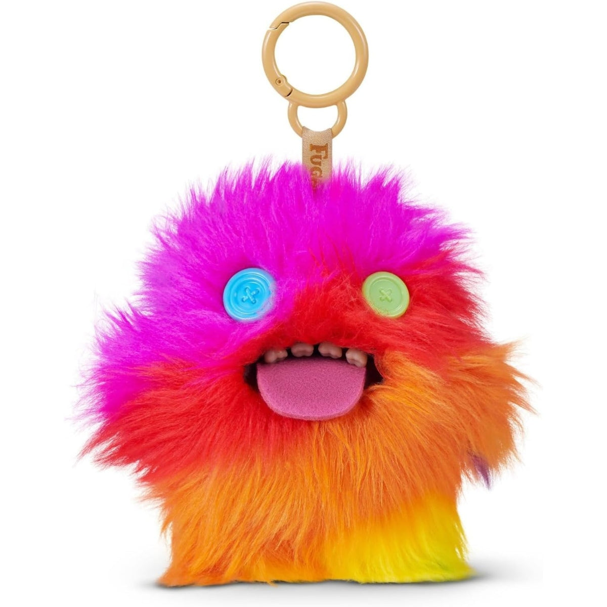 Fuggler Llavero : Keypers - Arcoiris (Peluche)