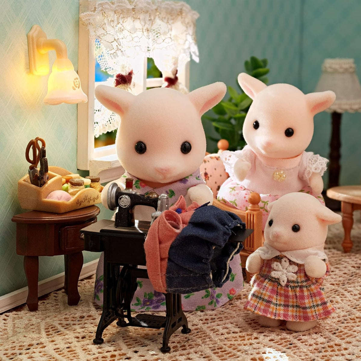 Sylvanian Families Familia : Cabra Chiva (Set Completo)