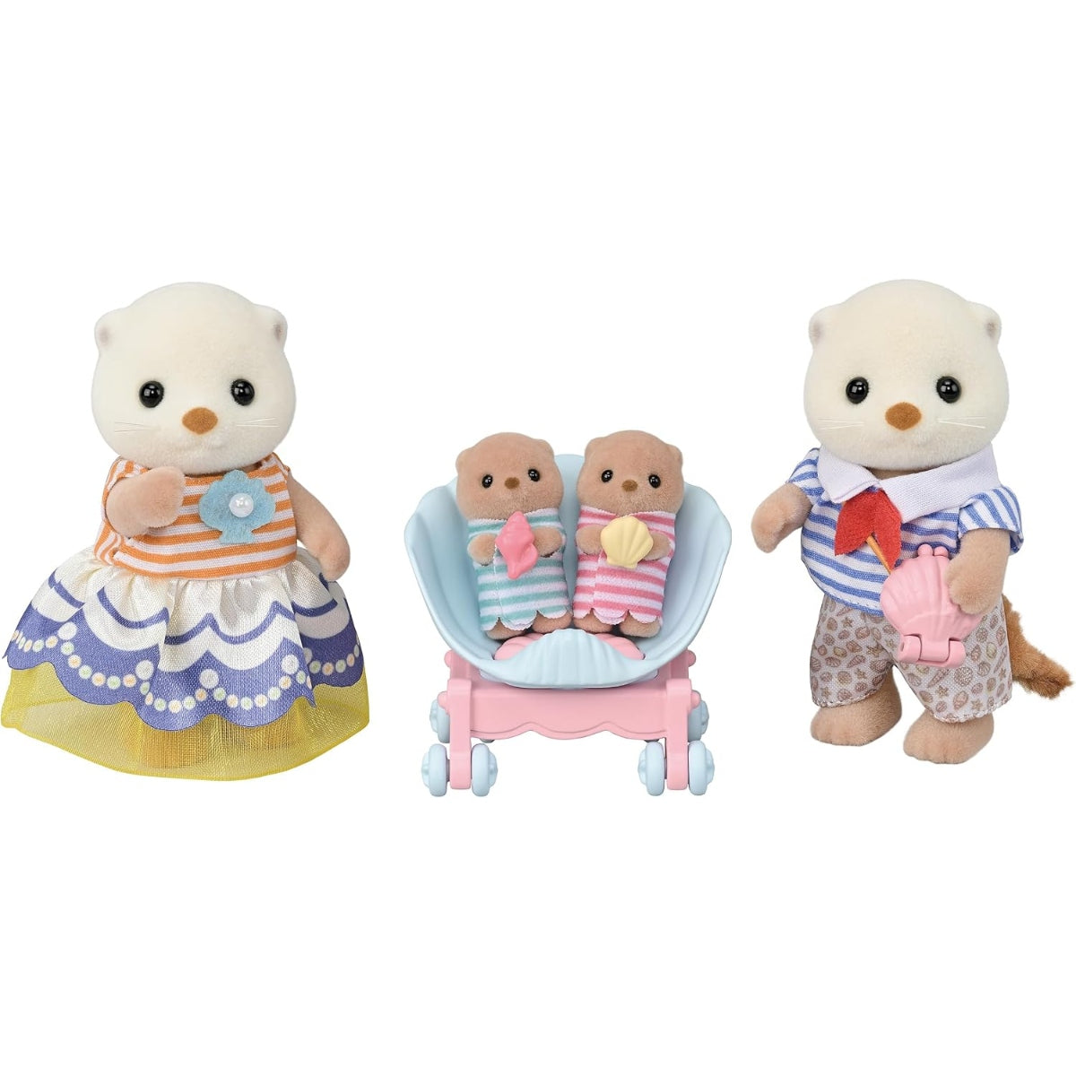 Sylvanian Families Familia : Nutria Marina (Set Completo)